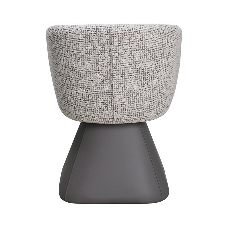 ΠΕΡΙΣΤΡΕΦΟΜΕΝΗ ΠΟΛΥΘΡΟΝΑ FL24137 ΜΠΕΖ-CAPPUCCINO ΧΡΩΜΑ 58x60x79εκ - Image 4