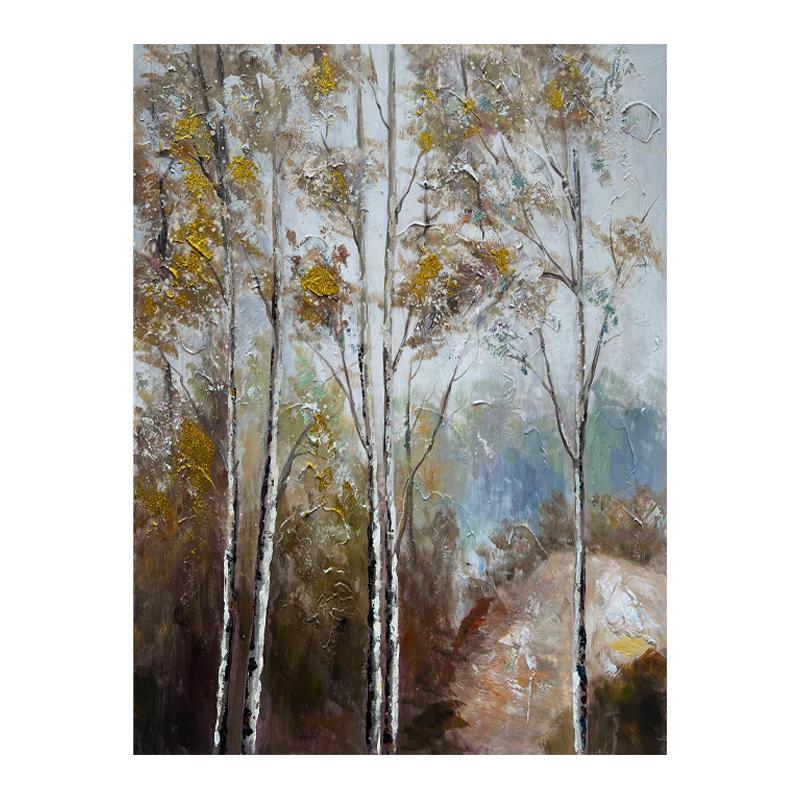 ΠΙΝΑΚΑΣ "Forest 143" ΣΕ ΚΑΜΒΑ ΜΕ ΞΥΛΙΝΟ ΠΛΑΙΣΙΟ 80*2.3*60 sls