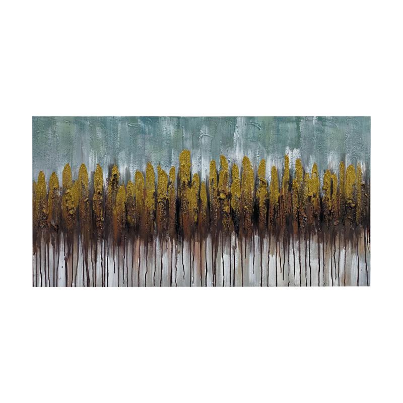 ΠΙΝΑΚΑΣ FOREST ΣΕ ΚΑΜΒΑ ΜΕ ΞΥΛΙΝΟ ΠΛΑΙΣΙΟ 120x2.3x60εκ