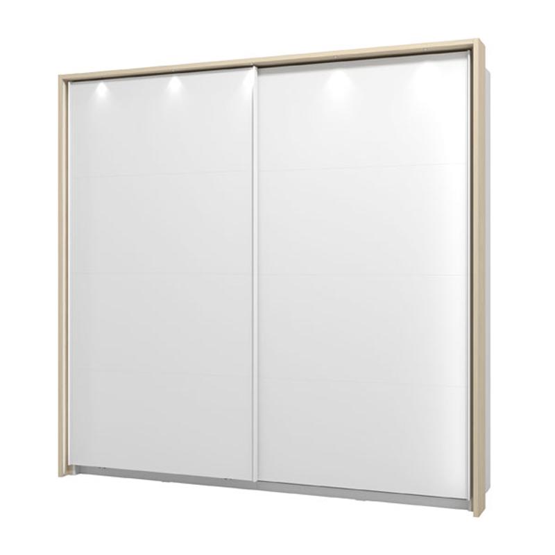 ΠΛΑΙΣΙΟ ΓΙΑ ΝΤΟΥΛΑΠΑ 220 h217 LIGHT PORT OAK 230x19x221εκ - Image 2