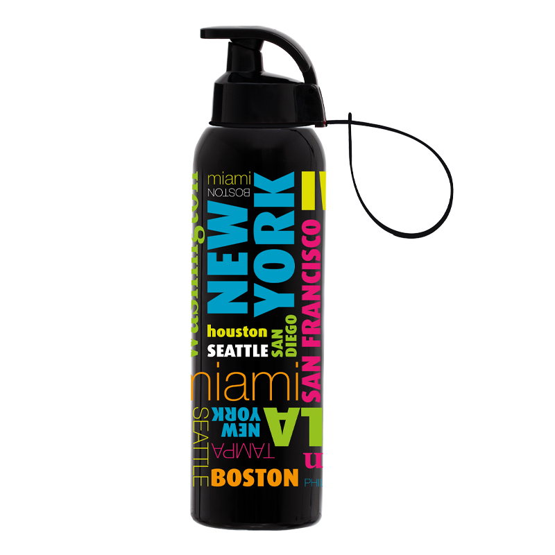 ΠΛΑΣΤΙΚΟ ΜΠΟΥΚΑΛΙ SPORT ''NEW YORK'' 0.75lit sls