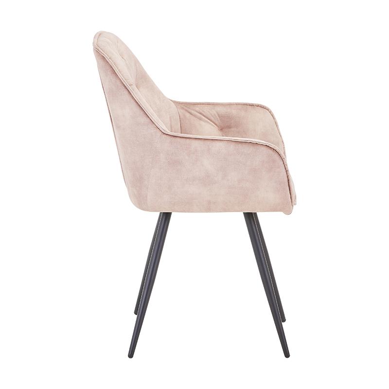 ΠΟΛΥΘΡΟΝΑ FL016 ΚΑΦΕ ΒΕΛΟΥΔΟ ΥΦΑΣΜΑ ΜΕ ΜΕΤΑΛΛΙΚΑ ΠΟΔΙΑ - Image 3