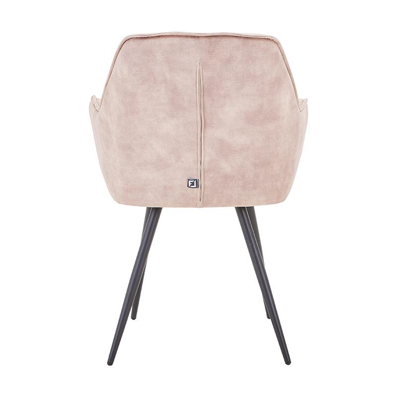 ΠΟΛΥΘΡΟΝΑ FL016 ΚΑΦΕ ΒΕΛΟΥΔΟ ΥΦΑΣΜΑ ΜΕ ΜΕΤΑΛΛΙΚΑ ΠΟΔΙΑ - Image 4