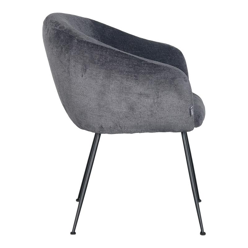 ΠΟΛΥΘΡΟΝΑ 1280 ΓΚΡΙ ΥΦΑΣΜΑ 62x60x79εκ - Image 3