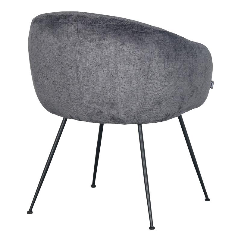 ΠΟΛΥΘΡΟΝΑ 1280 ΓΚΡΙ ΥΦΑΣΜΑ 62x60x79εκ - Image 4