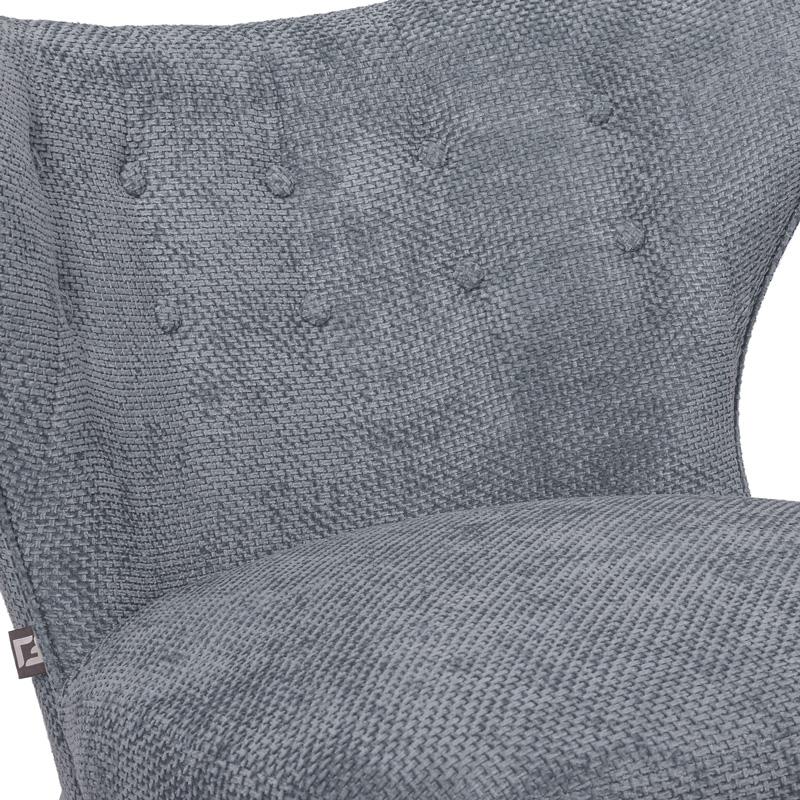 ΠΟΛΥΘΡΟΝΑ Agnes ΜΠΛΕ ΧΡΩΜΑ ΥΦΑΣΜΑΤΟΣ ΜΕ ΞΥΛΙΝΑ ΠΟΔΙΑ 66x73x77εκ - Image 8