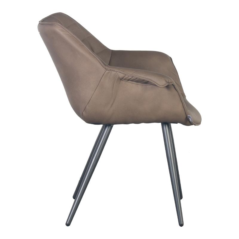 ΠΟΛΥΘΡΟΝΑ C-910Β ΚΑΦΕ ΥΦΑΣΜΑ 62x65x82 - Image 3