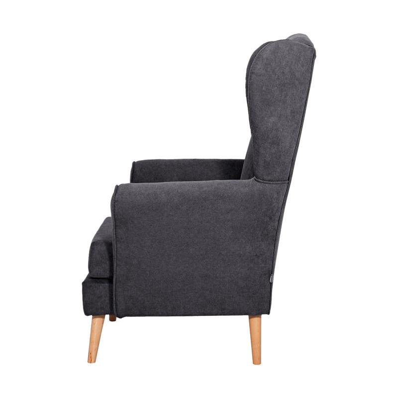 ΠΟΛΥΘΡΟΝΑ CLASSIC 24 ΣΚΟΥΡΟ ΓΚΡΙ ΥΦΑΣΜΑ 80x80x114εκ - Image 3