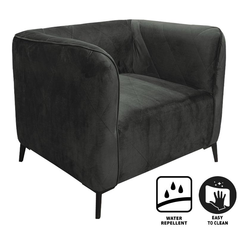 ΠΟΛΥΘΡΟΝΑ Cube ΑΝΘΡΑΚΙ ΧΡΩΜΑ 80x72x70εκ - Image 3