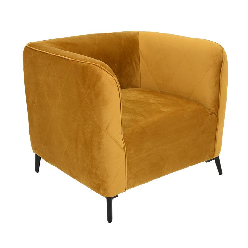 ΠΟΛΥΘΡΟΝΑ Cube ΚΙΤΡΙΝΟ ΧΡΩΜΑ 80x72x70εκ - Image 3