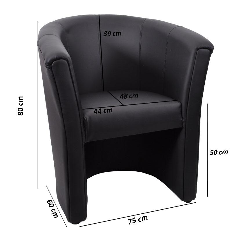 ΠΟΛΥΘΡΟΝΑ F3 Lotos ΣΚ ΓΚΡΙ ΔΕΡΜΑΤΙΝΗ 75x60x80εκ - Image 3