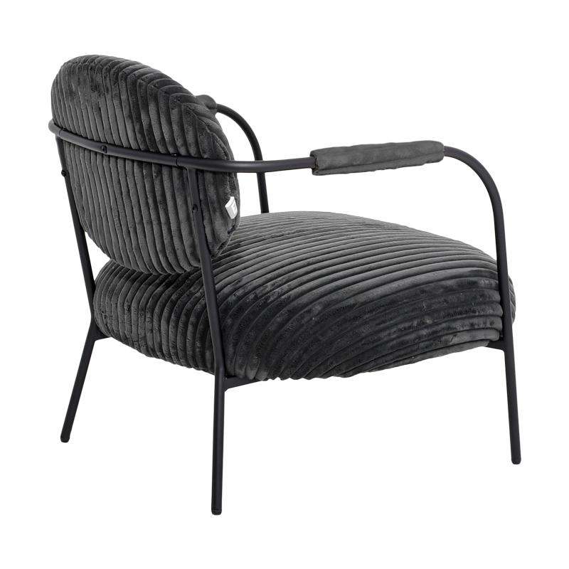 ΠΟΛΥΘΡΟΝΑ FL812 ΛΑΔΙ ΥΦΑΣΜΑ ΜΕ ΜΕΤΑΛΛΙΚΑ ΠΟΔΙΑ 76x76x77εκ - Image 4