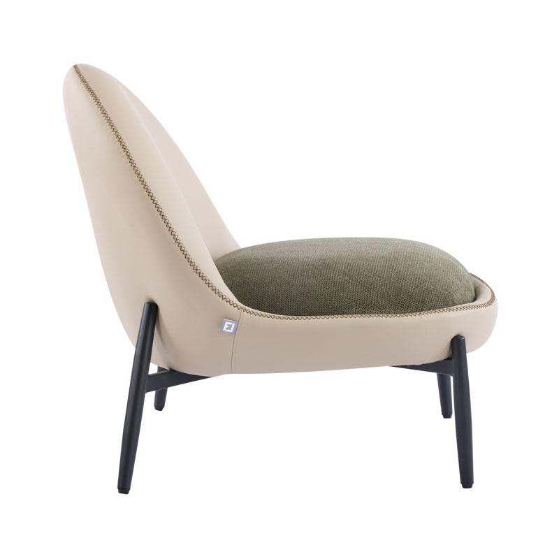 ΠΟΛΥΘΡΟΝΑ FL829 ΛΑΔΙ ΥΦΑΣΜΑ ΜΕ ΜΕΤΑΛΛΙΚΑ ΠΟΔΙΑ 74x84x80εκ - Image 4