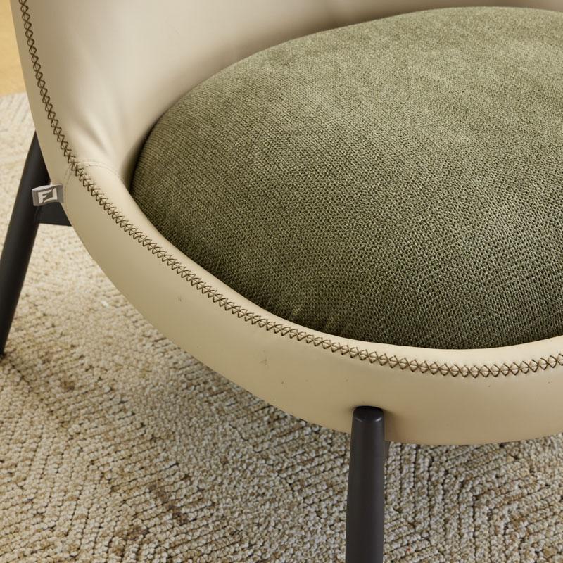 ΠΟΛΥΘΡΟΝΑ FL829 ΛΑΔΙ ΥΦΑΣΜΑ ΜΕ ΜΕΤΑΛΛΙΚΑ ΠΟΔΙΑ 74x84x80εκ - Image 7