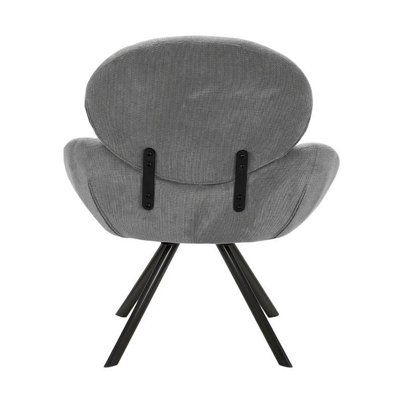 ΠΟΛΥΘΡΟΝΑ Melany ΓΚΡΙ ΧΡΩΜΑ 70x76x89εκ - Image 5