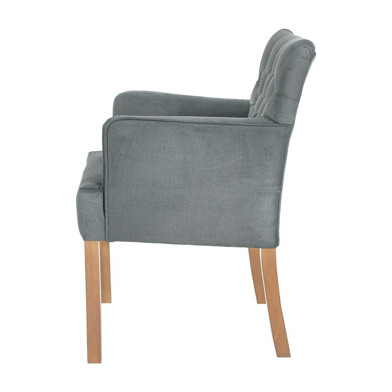 ΠΟΛΥΘΡΟΝΑ NEW F4 MINT ΜΕ GREY OAK ΠΟΔΙΑ 65x70x88εκ - Image 3