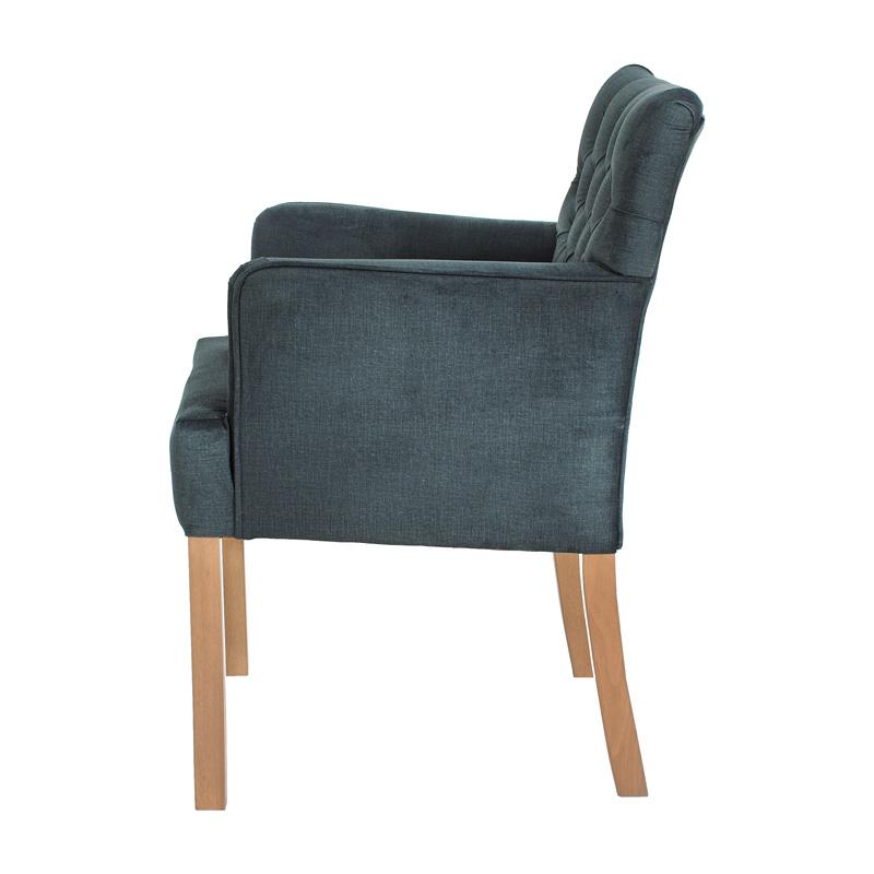 ΠΟΛΥΘΡΟΝΑ NEW F4 ΠΕΤΡΟΛ ΜΕ GREY OAK ΠΟΔΙΑ 65x70x88εκ - Image 3