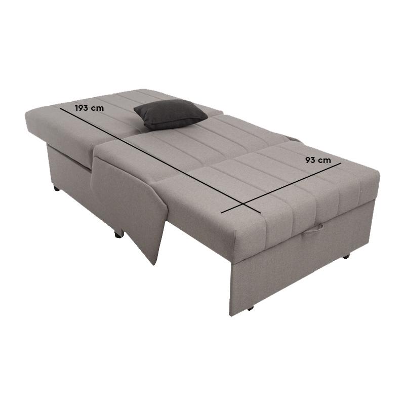 ΠΟΛΥΘΡΟΝΑ New Montana ΓΚΡΙ-ΣΚ.ΓΚΡΙ BOMBAY 95x100x92εκ - Image 5