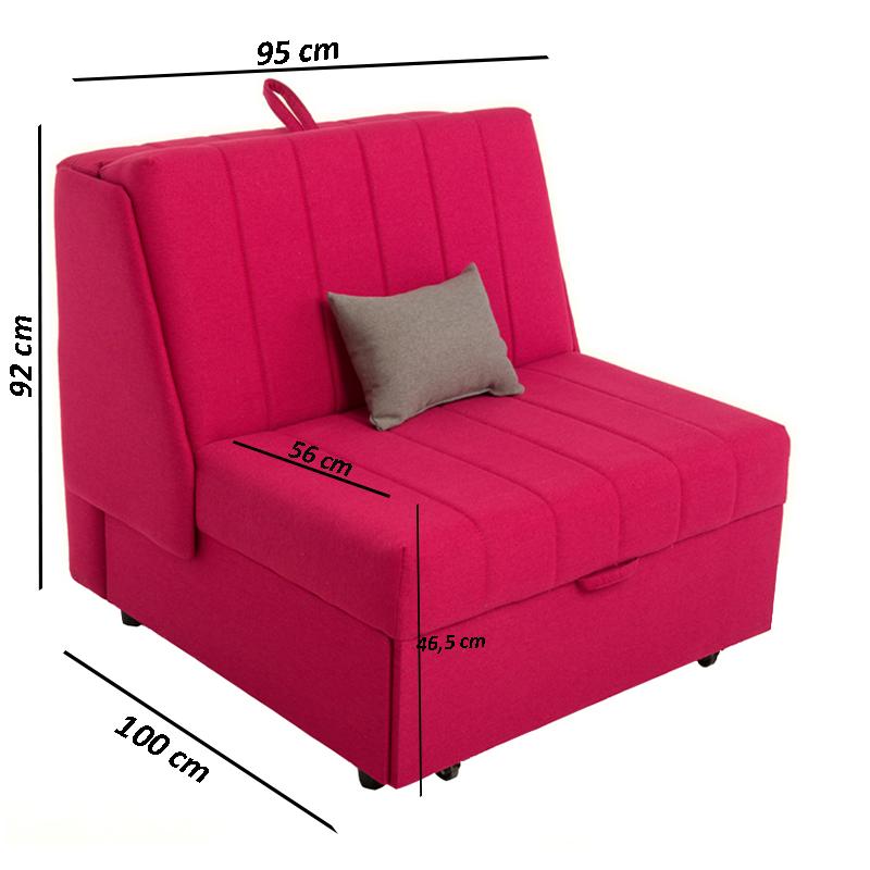 ΠΟΛΥΘΡΟΝΑ New Montana ΡΟΖ-ΓΚΡΙ BOMBAY 95x100x92εκ - Image 4