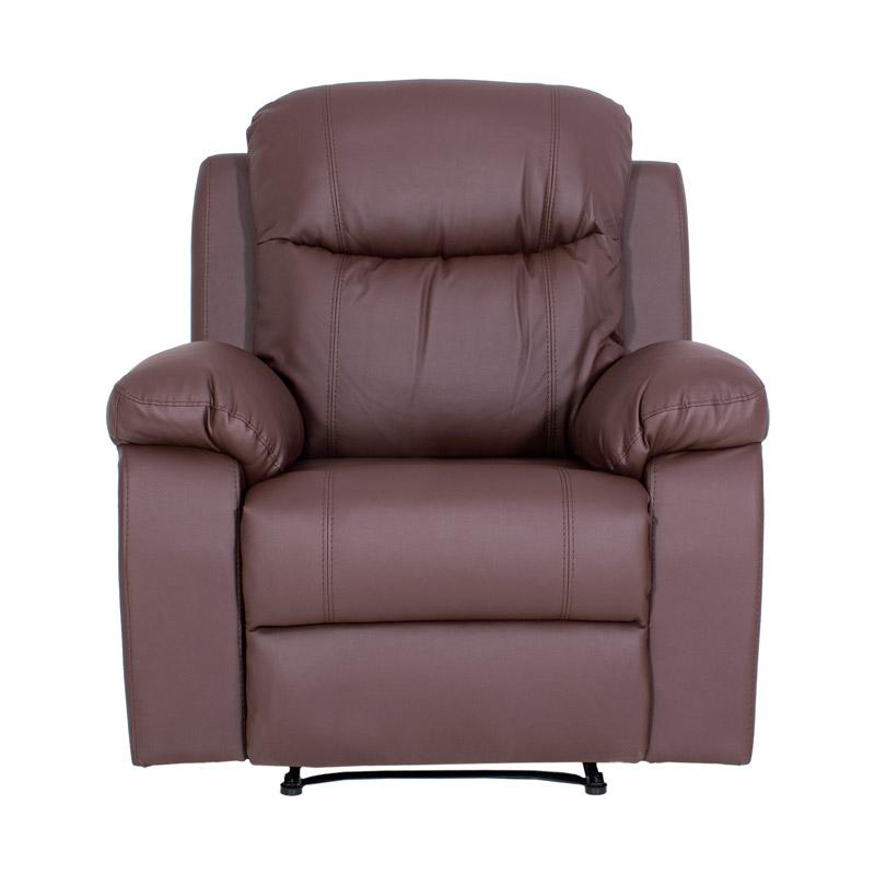 ΠΟΛΥΘΡΟΝΑ RELAX CHICAGO 1113 ΚΑΦΕ ΤΕΧΝΟΔΕΡΜΑ 97x90x100εκ - Image 5