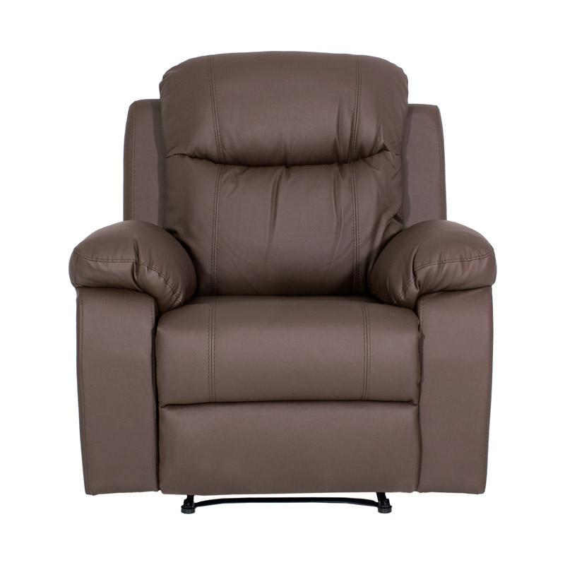 ΠΟΛΥΘΡΟΝΑ RELAX CHICAGO 1122 ΓΚΡΙ-ΜΟΚΑ ΤΕΧΝΟΔΕΡΜΑ 97x90x100εκ - Image 5