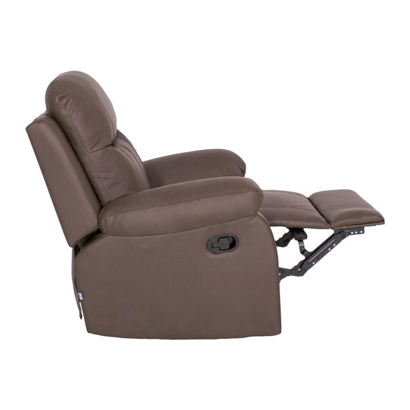ΠΟΛΥΘΡΟΝΑ RELAX CHICAGO 1122 ΓΚΡΙ-ΜΟΚΑ ΤΕΧΝΟΔΕΡΜΑ 97x90x100εκ - Image 6