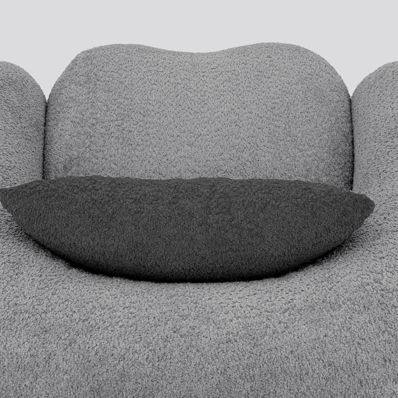 ΠΟΛΥΘΡΟΝΑ Simone ΓΚΡΙ ΧΡΩΜΑ 97x100x74εκ - Image 7