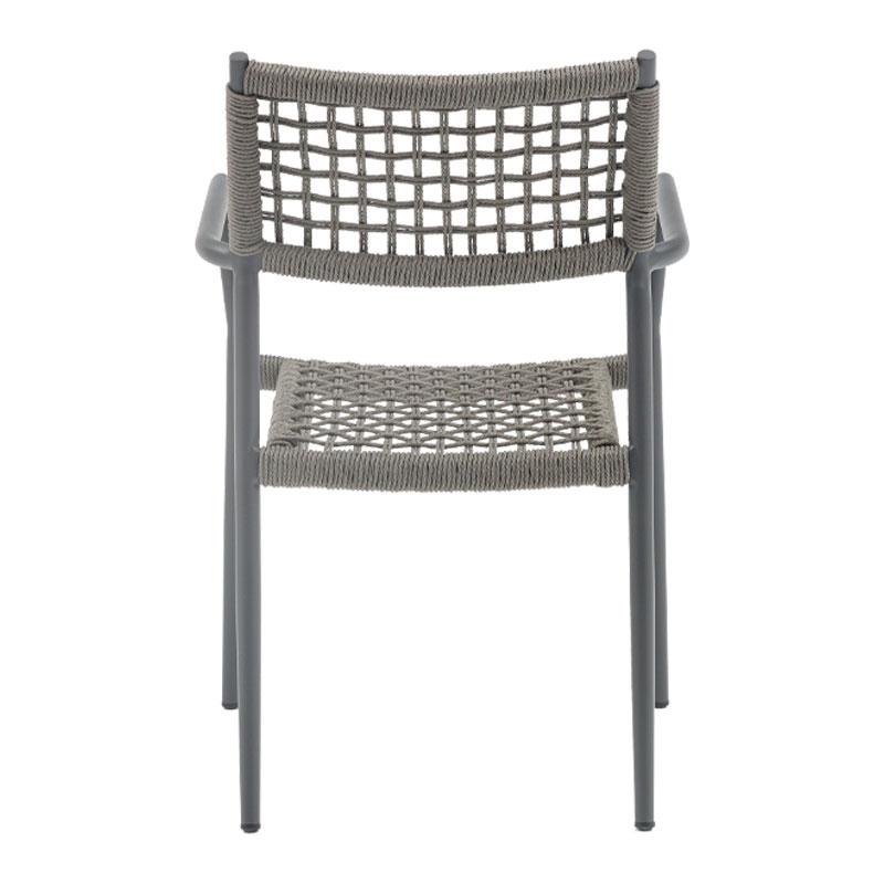 ΠΟΛΥΘΡΟΝΑ ΚΗΠΟΥ Chiara ΓΚΡΙ ΧΡΩΜΑ 56x58x86εκ - Image 4