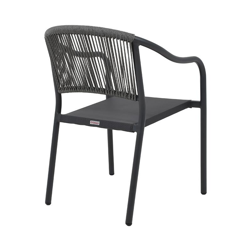 ΠΟΛΥΘΡΟΝΑ ΚΗΠΟΥ DAKAR ΓΚΡΙ ΧΡΩΜΑ 57x63x80εκ - Image 4