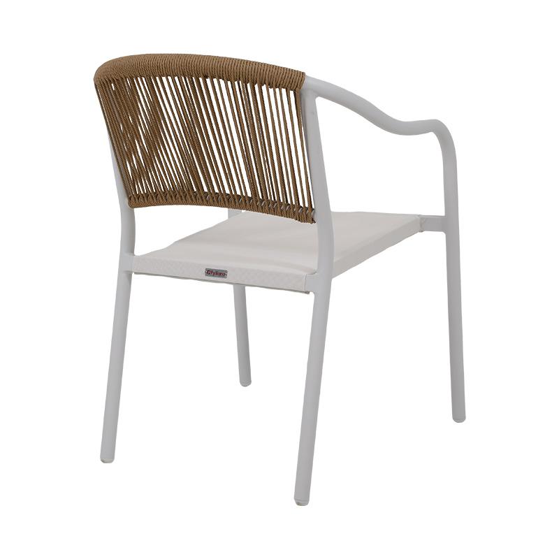 ΠΟΛΥΘΡΟΝΑ ΚΗΠΟΥ DAKAR ΛΕΥΚΟ ΧΡΩΜΑ 57x63x80εκ - Image 4