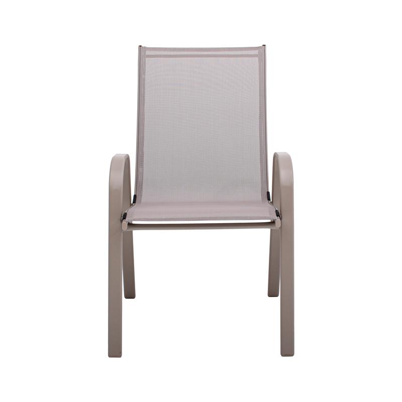 ΠΟΛΥΘΡΟΝΑ ΚΗΠΟΥ FL5001 ΧΡΩΜΑ ΜΠΕΖ ΜΕ ΓΚΡΙ TEXTILENE 72x55x92εκ - Image 4