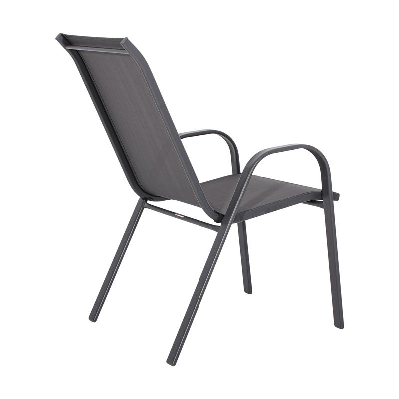 ΠΟΛΥΘΡΟΝΑ ΚΗΠΟΥ FL5001 ΓΚΡΙ ΧΡΩΜΑ TEXTILENE ΓΚΡΙ ΣΚΕΛΕΤΟΣ 55x72x92εκ txt - Image 3