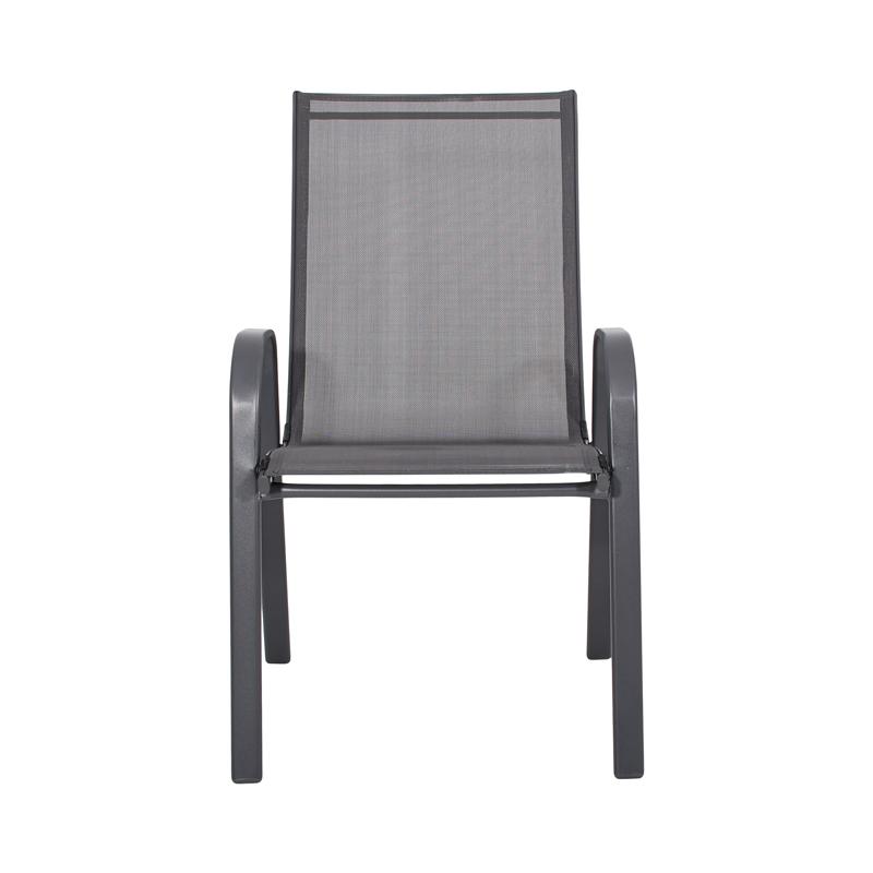 ΠΟΛΥΘΡΟΝΑ ΚΗΠΟΥ FL5001 ΓΚΡΙ ΧΡΩΜΑ TEXTILENE ΓΚΡΙ ΣΚΕΛΕΤΟΣ 55x72x92εκ txt - Image 5