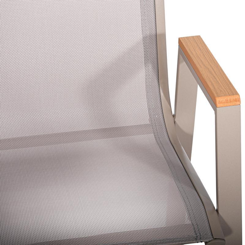 ΠΟΛΥΘΡΟΝΑ ΚΗΠΟΥ FL5050 ΧΡΩΜΑ ΜΠΕΖ ΜΕ ΓΚΡΙ TEXTILENE 61x56x90εκ s.of - Image 6