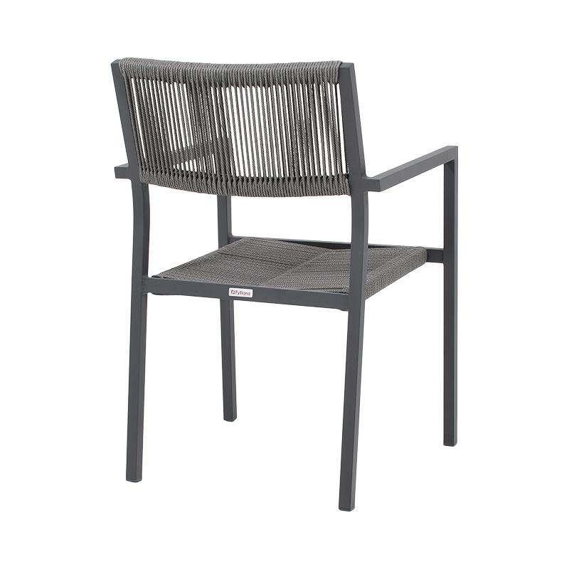 ΠΟΛΥΘΡΟΝΑ ΚΗΠΟΥ LESOTO ΓΚΡΙ ΧΡΩΜΑ 57x61x83εκ - Image 4