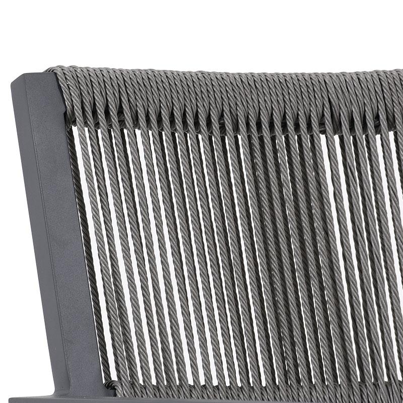 ΠΟΛΥΘΡΟΝΑ ΚΗΠΟΥ LESOTO ΓΚΡΙ ΧΡΩΜΑ 57x61x83εκ - Image 6