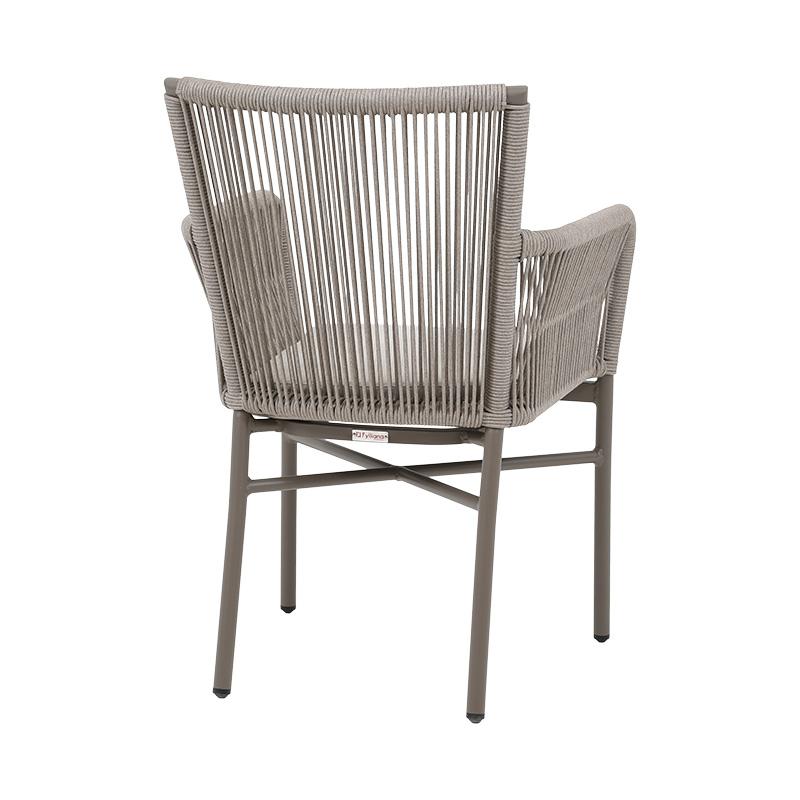 ΠΟΛΥΘΡΟΝΑ ΚΗΠΟΥ "Mariel" ΚΑΦΕ ΧΡΩΜΑ 56x60x83εκ - Image 4