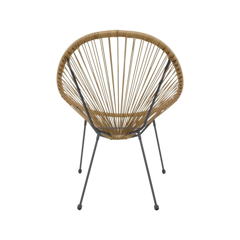 ΠΟΛΥΘΡΟΝΑ ΚΗΠΟΥ MORENA ΚΑΦΕ ΧΡΩΜΑ 70x74x85εκ m.r.n - Image 4