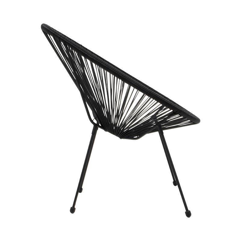 ΠΟΛΥΘΡΟΝΑ ΚΗΠΟΥ MORENA ΜΑΥΡΟ ΧΡΩΜΑ 70x74x85εκ m.r.n - Image 3