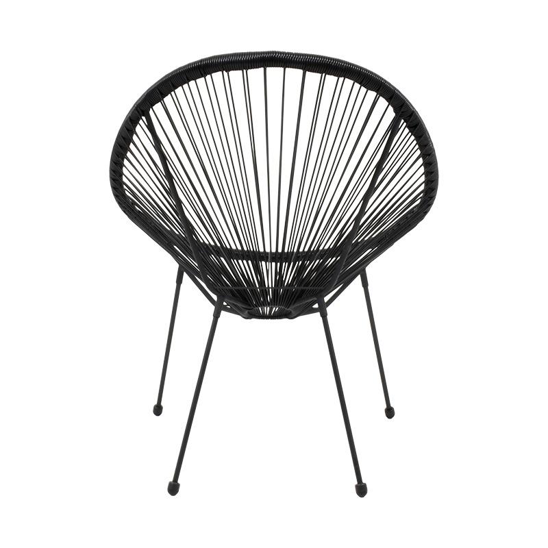 ΠΟΛΥΘΡΟΝΑ ΚΗΠΟΥ MORENA ΜΑΥΡΟ ΧΡΩΜΑ 70x74x85εκ m.r.n - Image 4