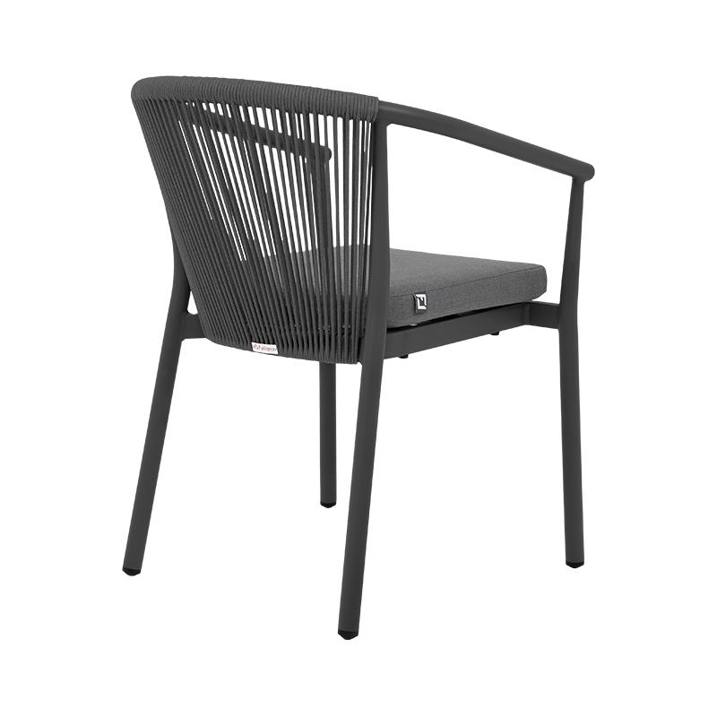 ΠΟΛΥΘΡΟΝΑ ΚΗΠΟΥ "Rybina" ΓΚΡΙ ΧΡΩΜΑ 57x62x78εκ - Image 4