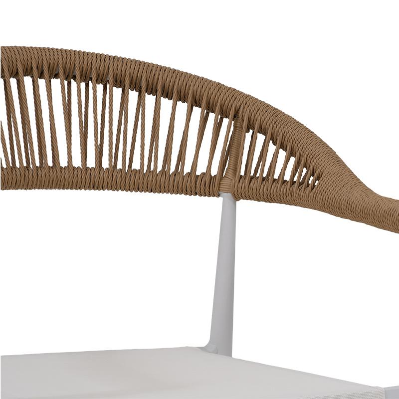 ΠΟΛΥΘΡΟΝΑ ΚΗΠΟΥ SENEGAL ΛΕΥΚΟ ΧΡΩΜΑ 56x60x78εκ - Image 6