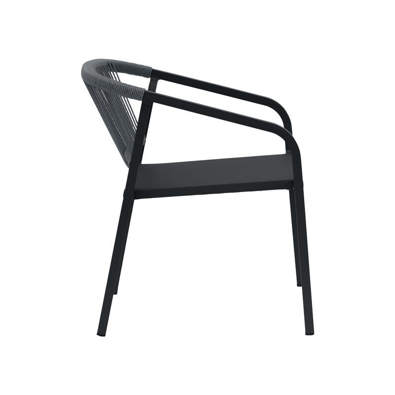 ΠΟΛΥΘΡΟΝΑ ΚΗΠΟΥ TANGIER ΓΚΡΙ ΧΡΩΜΑ 57x61x75εκ - Image 3