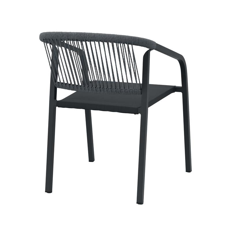 ΠΟΛΥΘΡΟΝΑ ΚΗΠΟΥ TANGIER ΓΚΡΙ ΧΡΩΜΑ 57x61x75εκ - Image 4