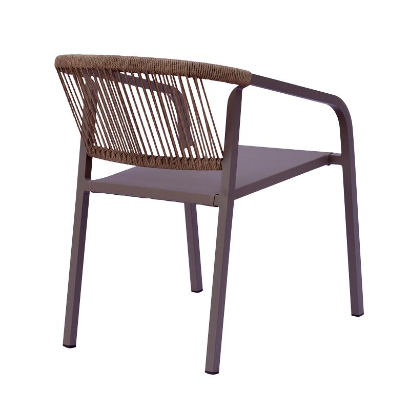 ΠΟΛΥΘΡΟΝΑ ΚΗΠΟΥ TANGIER ΚΑΦΕ ΧΡΩΜΑ 57x61x75εκ - Image 4