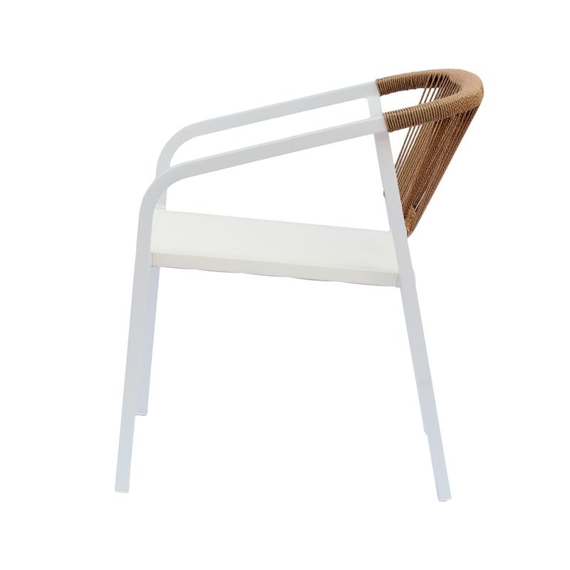 ΠΟΛΥΘΡΟΝΑ ΚΗΠΟΥ TANGIER ΛΕΥΚΟ ΧΡΩΜΑ 57x61x75εκ - Image 3