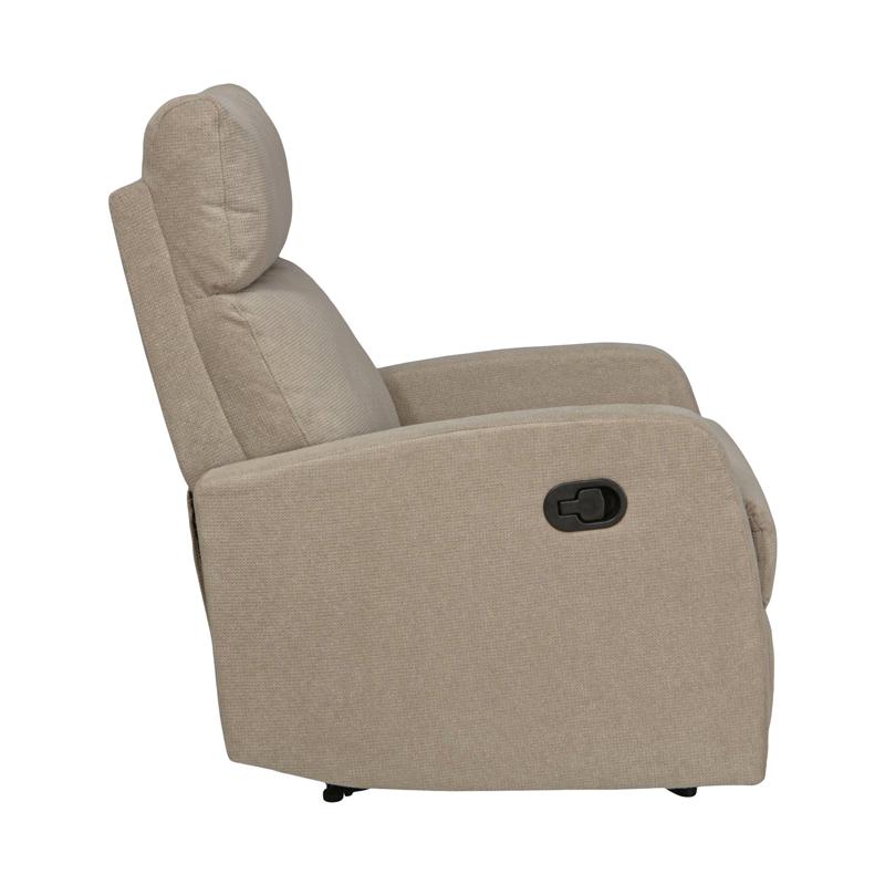 ΠΟΛΥΘΡΟΝΑ RELAX ΜΕ ΜΗΧΑΝΙΣΜΟ ΑΝΑΚΛΙΣΗΣ FL2311 ΜΠΕΖ ΧΡΩΜΑ 70x89x102εκ - Image 3