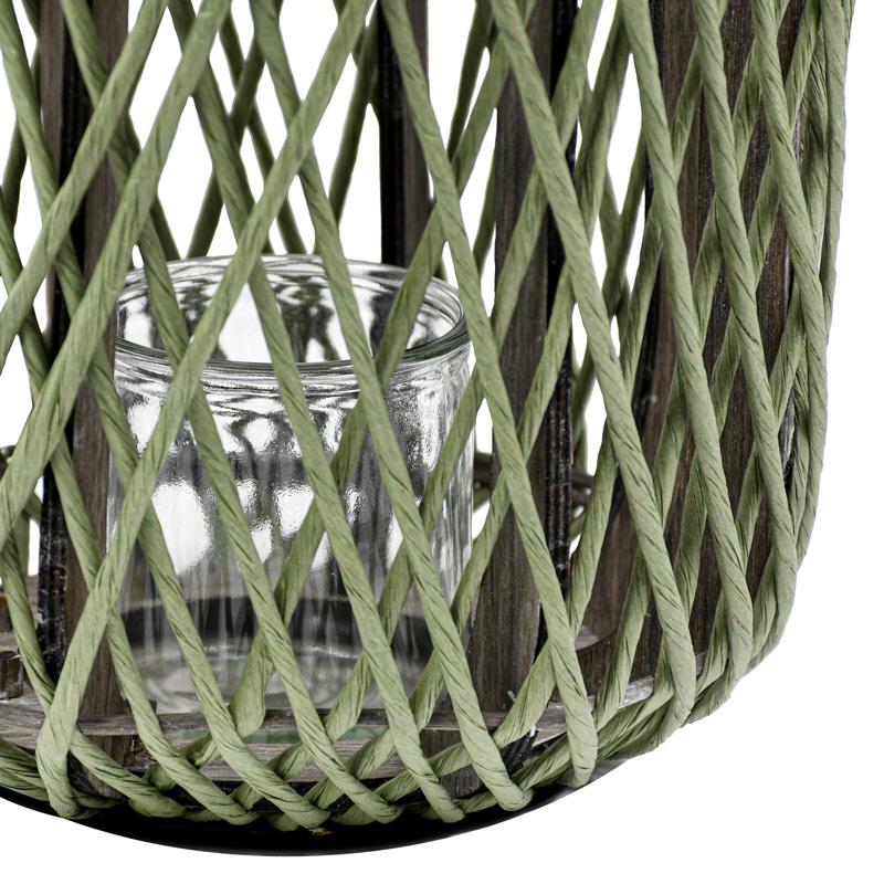 ΨΑΘΙΝΟ ΦΑΝΑΡΙ FL8301 ΠΡΑΣΙΝΟ ΧΡΩΜΑ 27x54εκ - Image 3