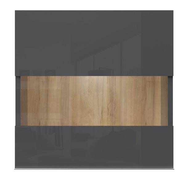 ΡΑΦΙ ΤΟΙΧΟΥ Antarctic ΑΝΘΡΑΚΙ ΛΑΚΑ 55x29x56εκ - Image 3