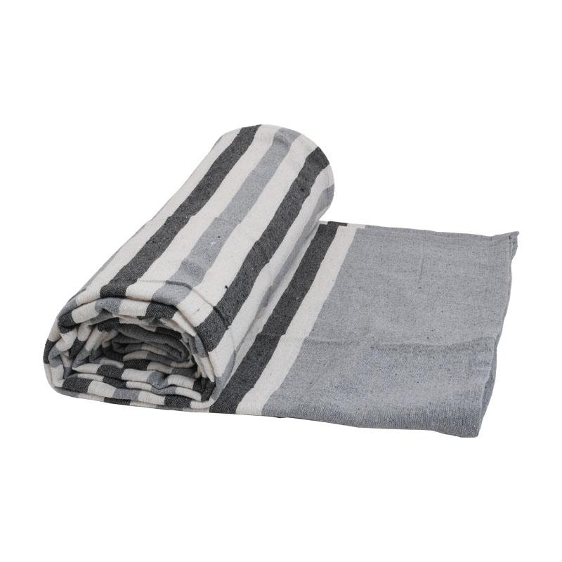 ΡΙΧΤΑΡΙ Multi Stripe ΓΚΡΙ ΧΡΩΜΑ 170x230εκ